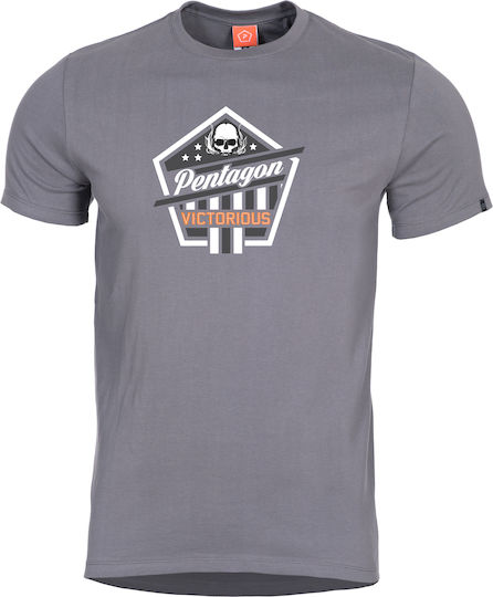 Pentagon Ageron T-shirt Wolf in Gray color