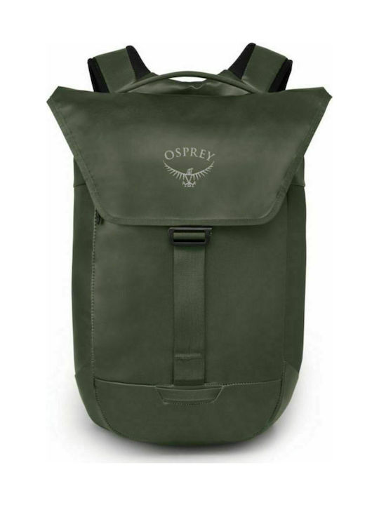 Osprey Transporter Flap Pack Ανδρικό Υφασμάτινο Σακίδιο Πλάτης Πράσινο