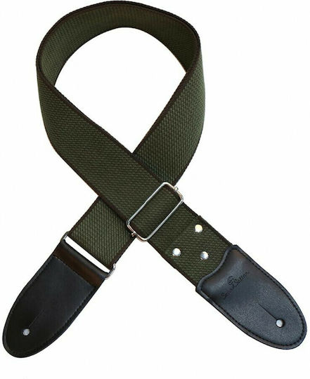Soundsation PCL Cotton Strap Ζώνη για Κιθάρα Πράσινη