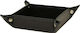 Tuscany Leather Leather Cigarette Ashtray Black Decorative