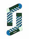 Happy Socks Filled Optic Ανδρικές Κάλτσες με Σχέδια Πολύχρωμες