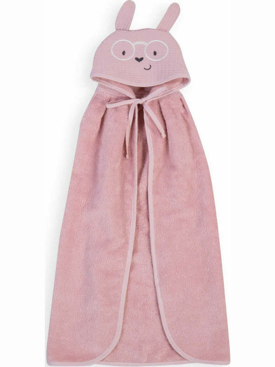 Nef-Nef Baby Bath Towel Fashion Baby Pink