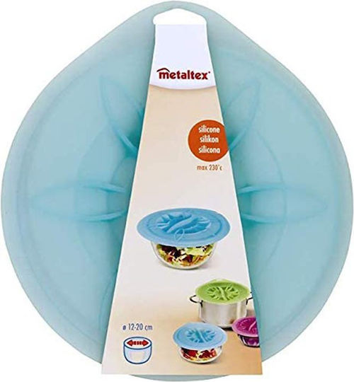Metaltex Κάλυμμα Δοχείου από Σιλικόνη 21cm σε Μπλε Χρώμα 16-235174 Metaltex Κάλυμμα Δοχείου από Σιλικόνη 21cm σε Μπλε Χρώμα 16-235174