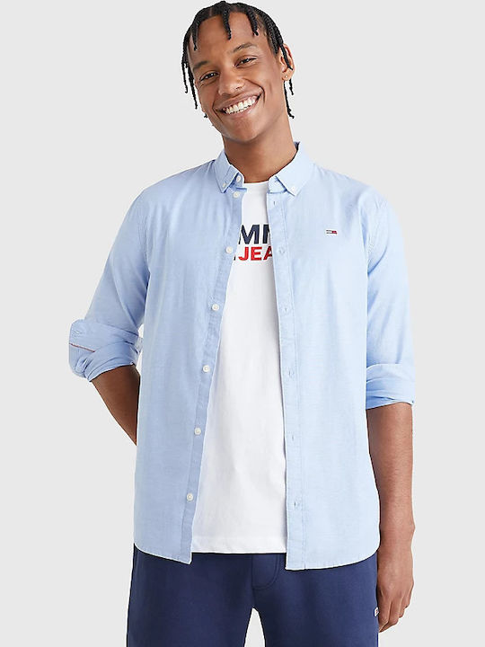Tommy Hilfiger DM0DM09594 Cotton Shirt Perfume Blue