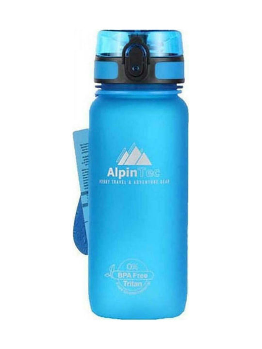 AlpinPro Αθλητικό Παγούρι Πλαστικό 650ml Μπλε