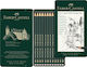 Faber-Castell Graphite Desing Σετ 12 Μολύβια HB Πράσινα