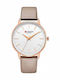 Curren Damen Uhr mit Braun Lederarmband
