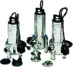 Lowara DOMO 10VX Αντλία Ακαθάρτων / Λυμάτων 1hp με Πτερωτή Ανοικτού Τύπου με Φλοτέρ W107670120