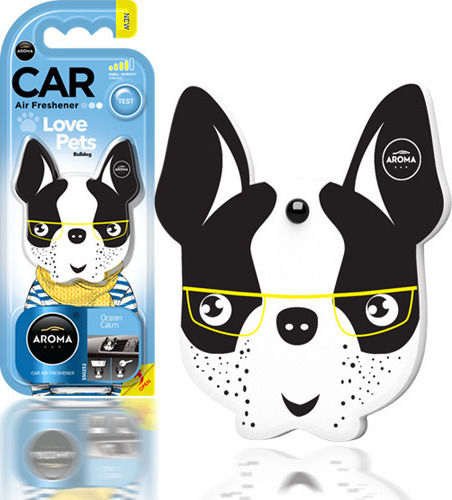 Aroma Car Ароматизираща карта Окачен за кола Dog Океанско спокойствие 1бр
