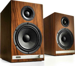 Audioengine HD6 Home Entertainment Active Speaker 2 No of Drivers Wi-Fi Connected and Bluetooth 50W Brown (Pair)