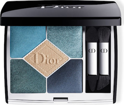 Dior 5 Couleurs Couture Παλέτα με Σκιές Ματιών σε Στερεή Μορφή 279 Denim 7gr