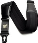 Ernie Ball Wide 3" Neoprene Polylock Comfort Strap Black