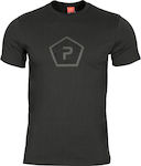 Pentagon Ageron "Pentagon Shape" T-shirt in Black color K09012-PS-01