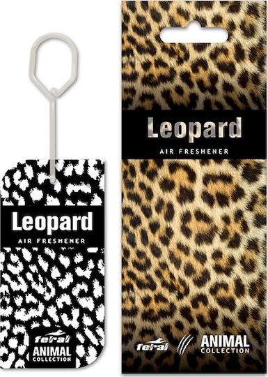 Feral Αρωματική Καρτέλα Κρεμαστή Αυτοκινήτου Animal Collection Leopard