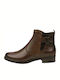 Tamaris Leather Women's Ankle Boots Brown