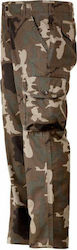 Toxotis Active Wear Militärhose Camouflage Grüne Variante in Khaki Farbe P121C