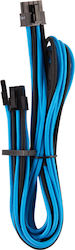 Corsair Premium Individually Sleeved PCIe Cables (Single Connector) Type 4 Gen 4 - Cable Μπλε (CP-8920249)