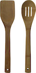 Wooden Cooking Utensil Set Brown 2pcs