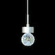 DITS Lighting Acc Swarovski Crystal Elements Lustră Argintiu cu cristale