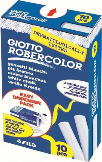 Giotto Chalk 10pcs White