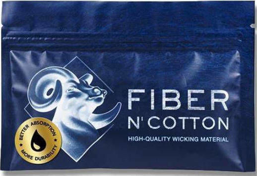 Fiber n Cotton Βαμβάκι για D.I.Y Ηλεκτρονικού Τσιγάρου Υψηλής Ποιότητας Οργανικό Βαμβάκι 10γρ