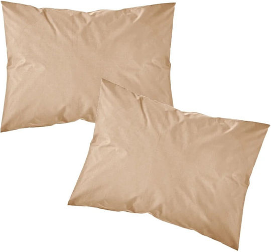 Borea Solid Kissenbezug-Set Ecru 8 50x70cm.