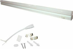 Aca Φωτιστικό Πάγκου Κουζίνας LED 17W Φυσικό Λευκό με Διακόπτη Μ120xΒ3.5xΥ3.5εκ.