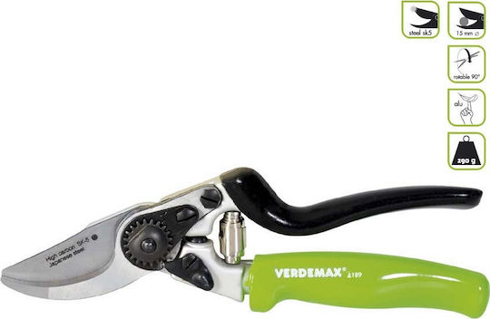 Verdemax Ψαλίδι Κλαδέματος με Μέγιστη Διάμετρο Κοπής 15mm