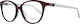 Tod's Weiblich Kunststoff Brillenrahmen Schmetterling Rot TO5144-F 071