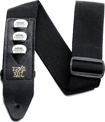 Ernie Ball Pickholder Strap Negru