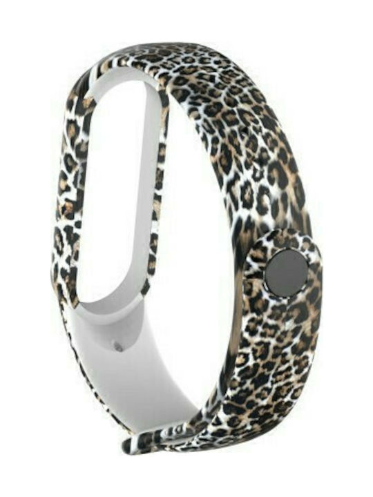 Armband Silikon mit Pin Leopard (Mi Smart Band 5/Mi Smart Band 6) 680600551F