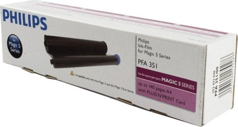 Philips PFA 351 Compatible Ribbon Ink Cartridge for Philips Schwarz 140 1Stück