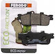 Ferodo Back Pads Οργανικά Τακάκια Πίσω Sym - Kymco