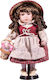 SP Souliotis Decorative Porcelain Doll made of Porcelain 16x8x30.5cm 1pcs