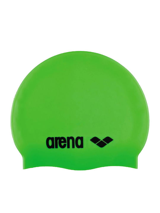 Arena Classic Σκουφάκι Κολύμβησης Παιδικό από Σιλικόνη Πράσινο