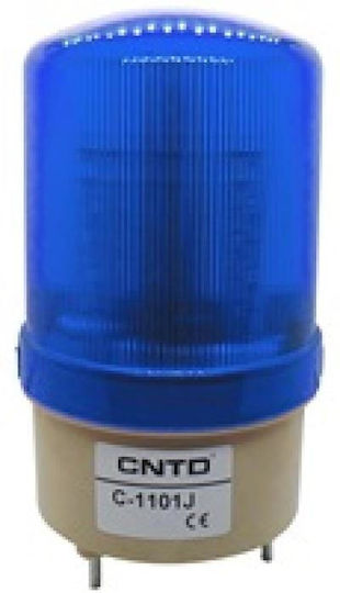 Cntd C-1101J Alarmleuchten-Systeme mit Blau LED Licht 24V 8.5x16cm