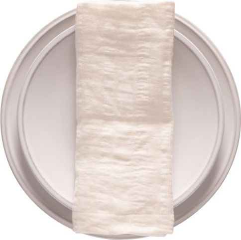 Costa Nova Πετσέτα Φαγητού Cascata Napkin με Σχέδιο Εκρού 47x47cm