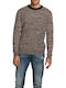 Jack & Jones Men's Long Sleeve Sweater Brown