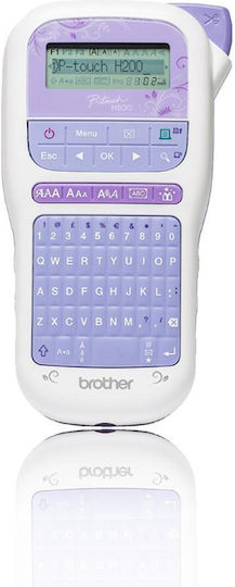 Brother P-Touch Ηλεκτρονικός Ετικετογράφος Μωβ