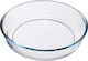 Ankor Glass Round Heat-Resistant Cookware 1200ml