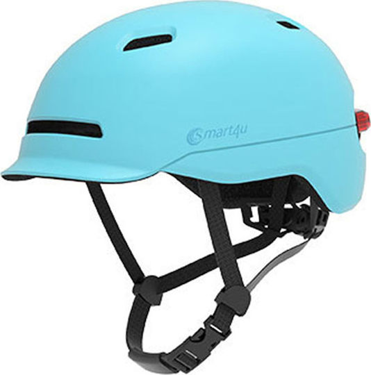 Smart4u SH50M Helmet for Electric Scooter Helmet with LED Blue Xiaomi in Blue Color 465821