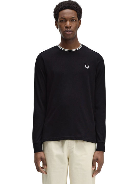 Fred Perry T-shirt Μαύρο