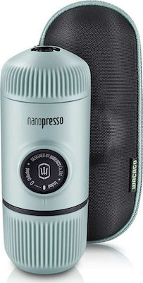 Wacaco Nanopresso Portable Coffee Maker for Camping Light Blue