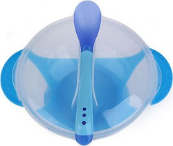 Baby Food Container Set made of Plastic Blue 2pcs