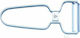 Triangle Fruit & Vegetable Peeler/Cleaner made of Stainless Steel