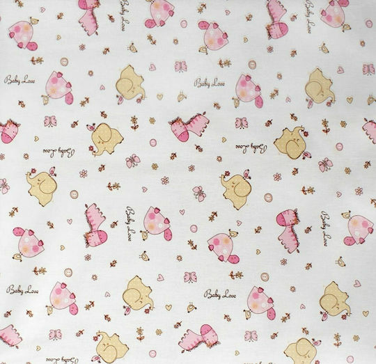 Dimcol Elephant Прегръщаща Пелена от Хасе Многоцветен 80x80см.