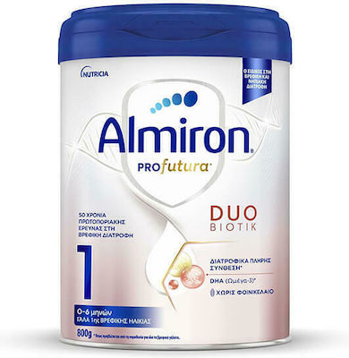 Nutricia Milchnahrung Almiron Profutura 1 für 0m+ 800gr