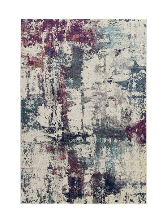 Asiatic London Χαλί Nova Grey Blue Purple NV23 Abstract Navy 120x170εκ.