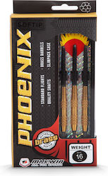 Win Max Phoenix 3 Стрели за Мишена Сет 3 Стрели с Пластмасова Остриета 16гр