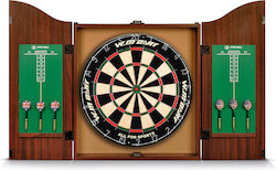 Win Max Set with Target & 6 Dart Στόχος Τρίχινος με 6 Βελάκια σε Ξύλινη Θήκη 49115